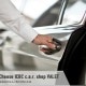 Choose ICBC c.a.r. shop VALET - man's hand opening a car door.